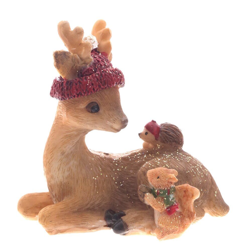 GAEM Фигурка декоративная "Олень", L5,5 W3 H5 см