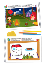 Развивающая тетрадь Я могу лепить и рисовать 3-4 лет