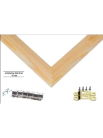 Деревянная рама 80x100 для картин на подрамнике сеч. 30x15