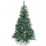 Ёлка «Зимний вечер» 180 см, ПВХ с шишками (950 веток)