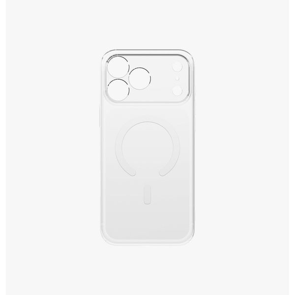 Чехол Uniq AirSuit Case для iPhone 17 Pro Max, Прозрачно-белый | Glossy Clear/White