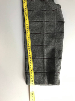 Брюки Ostin в клетку, маркировка S, визуально на 44 размер