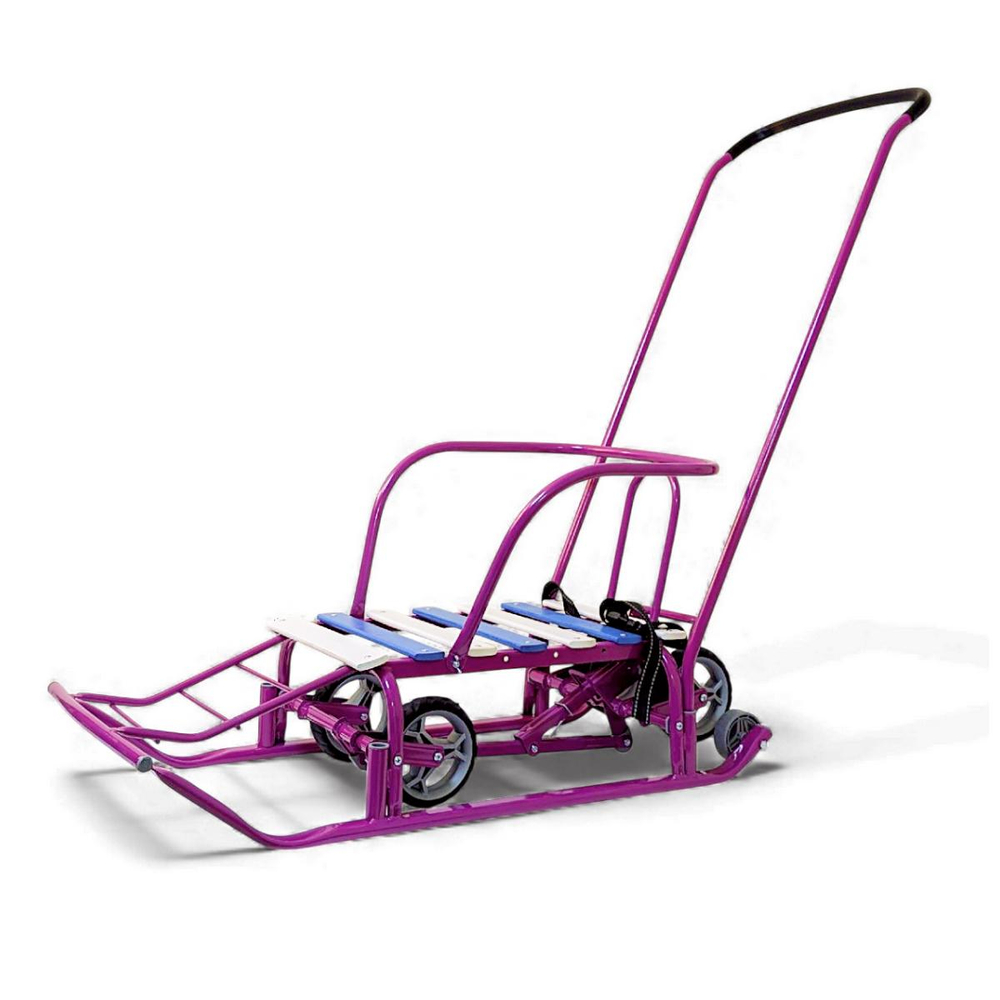 Санки "Тимка №5 Универсал", цвет сиреневый