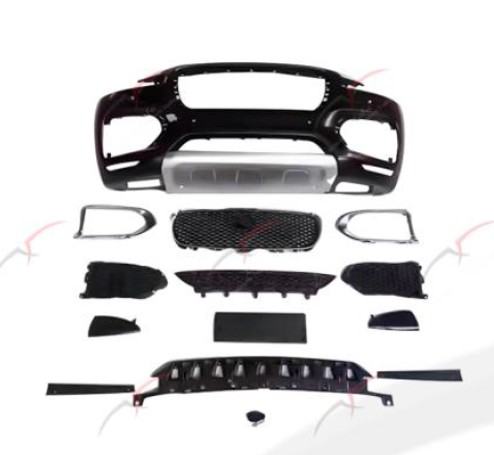 Передний бампер High Configuration для Jaguar F-Pace 2016-2020 Ягуар