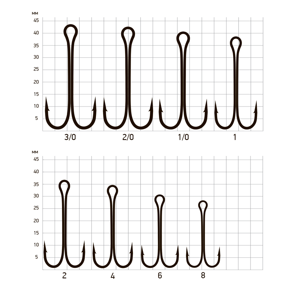 Крючки Saikyo двойн.Long Shank KH-11040  BN № 2 (100шт)