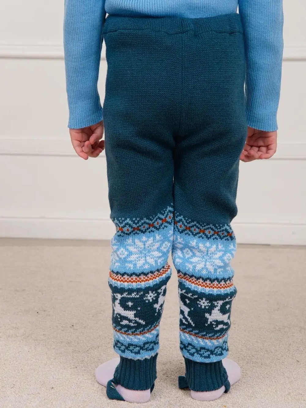 Рейтузы вязаные с орнаментом