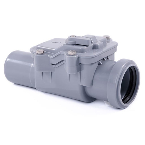 Гидрозатвор 110мм серый