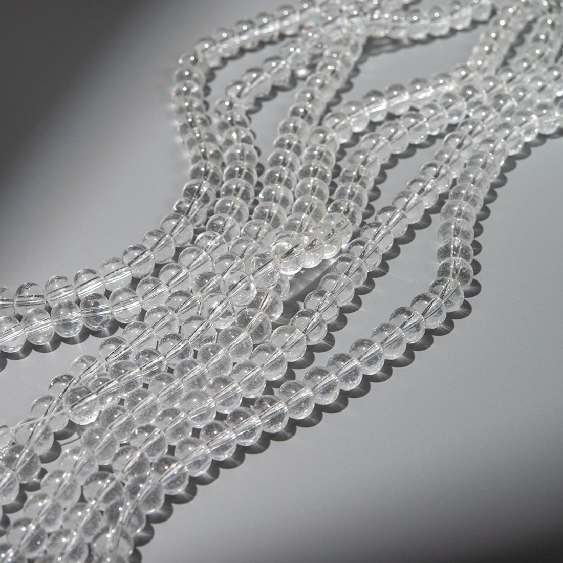 Горный хрусталь (имитация), 8,3*6,4мм, рондель