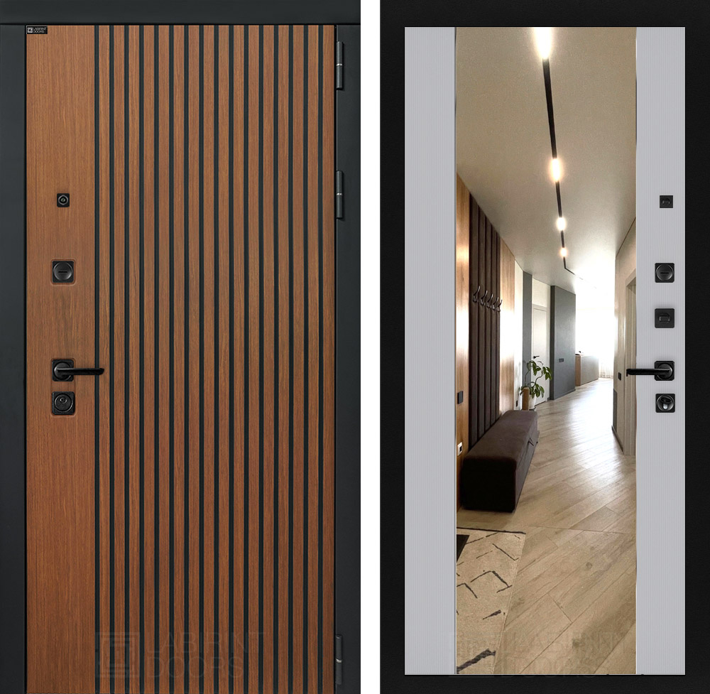 Шторм зеркало МАХ серый рельеф софт