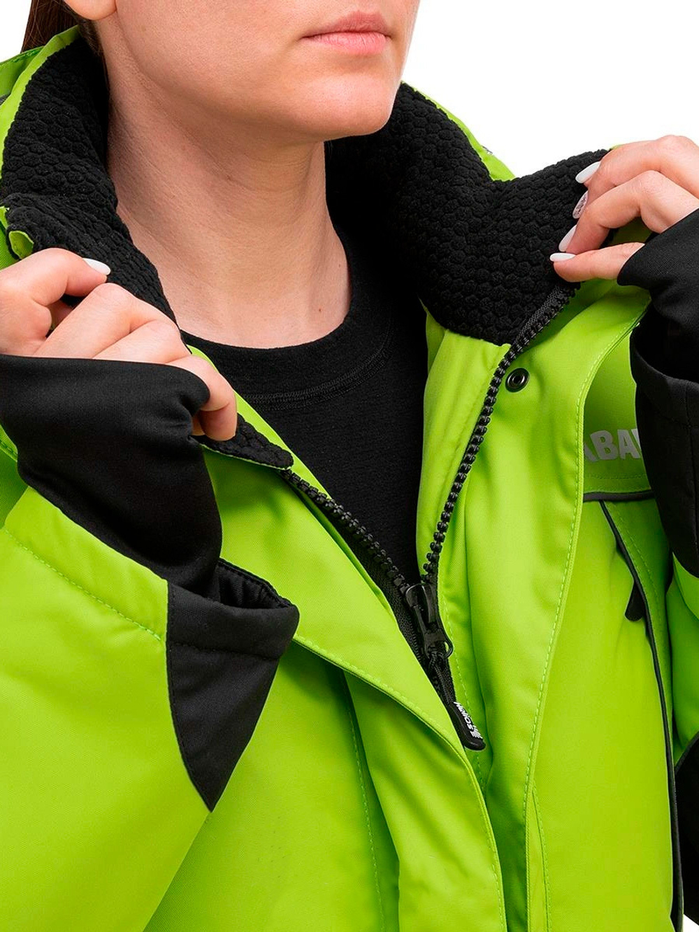 Костюм зимний Helios ZABAVA 8/8 К, AQUA GREEN/BLACK, размер 4XL (T-ZA-4XL-56-170-AG)