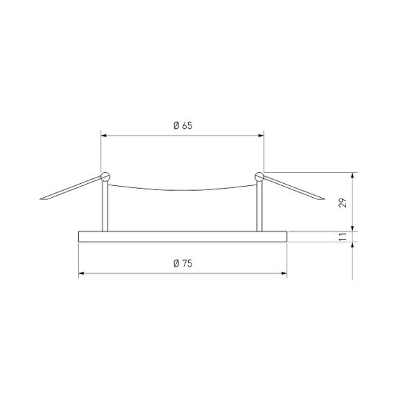 Встраиваемый светильник Elektrostandard 112 MR16 серебро/белый a053340