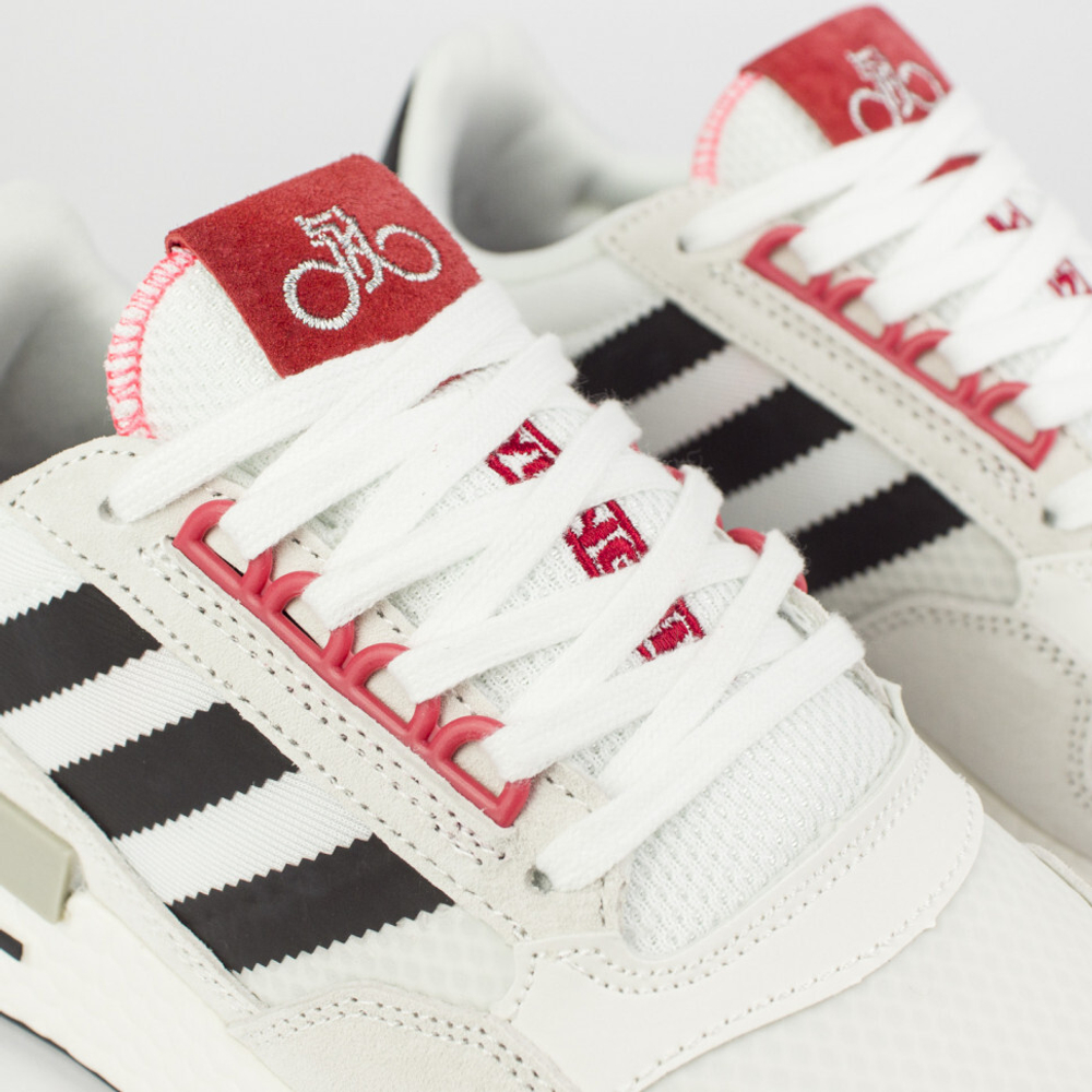 кроссовки Adidas ZX 500 Boost Grey / White Wmns