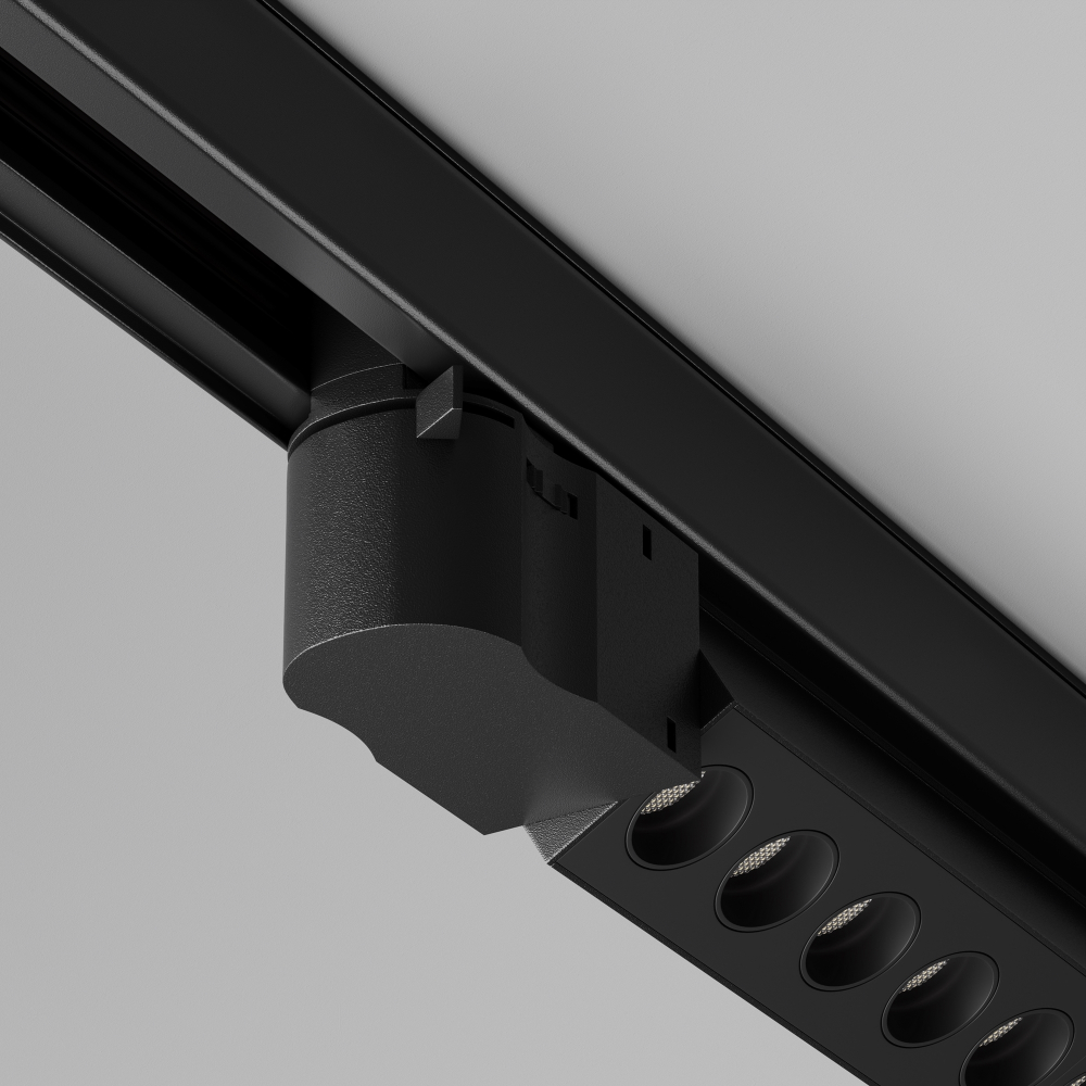 Трехфазный трековый светодиодный светильник Maytoni Points TR195-3-10W4K-M-B