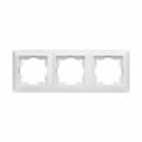 Рамка 3-кл Profitec Оптима  белый Е07Р 0122 034