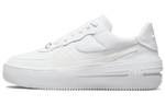 Кроссовки Nike Air Force 1 Plt.Af.Orm "Triple White" (Женская размерная сетка)