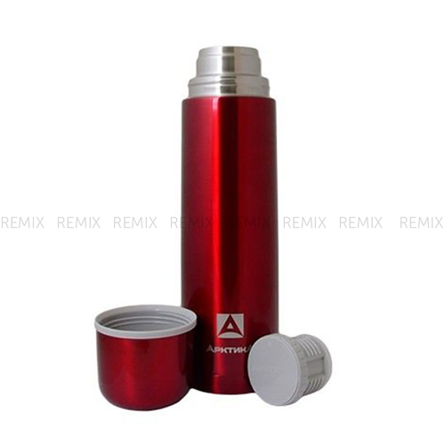 Термос бытовой, вакуумный (для напитков), тм "Арктика",  900 мл, арт. 106-900  (красный)
