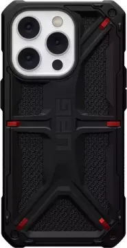 Чехол Uag Monarch для iPhone 14 Pro Max 6.7", цвет черный (Kevlar-Black)