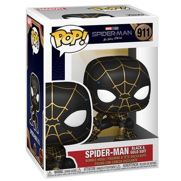 Фигурка Funko POP! Bobble Marvel Spider-Man No Way Home Spider-Man (Black & Gold Suit) 56827