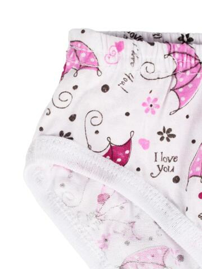 Набор трусов для девочки (3шт), р.р. 26, цветные (Amoteks)