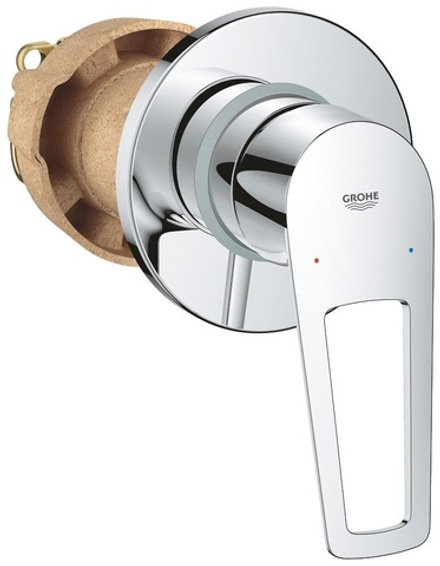 Смеситель для душа GROHE BauLoop однорычажный, хром (29042001)