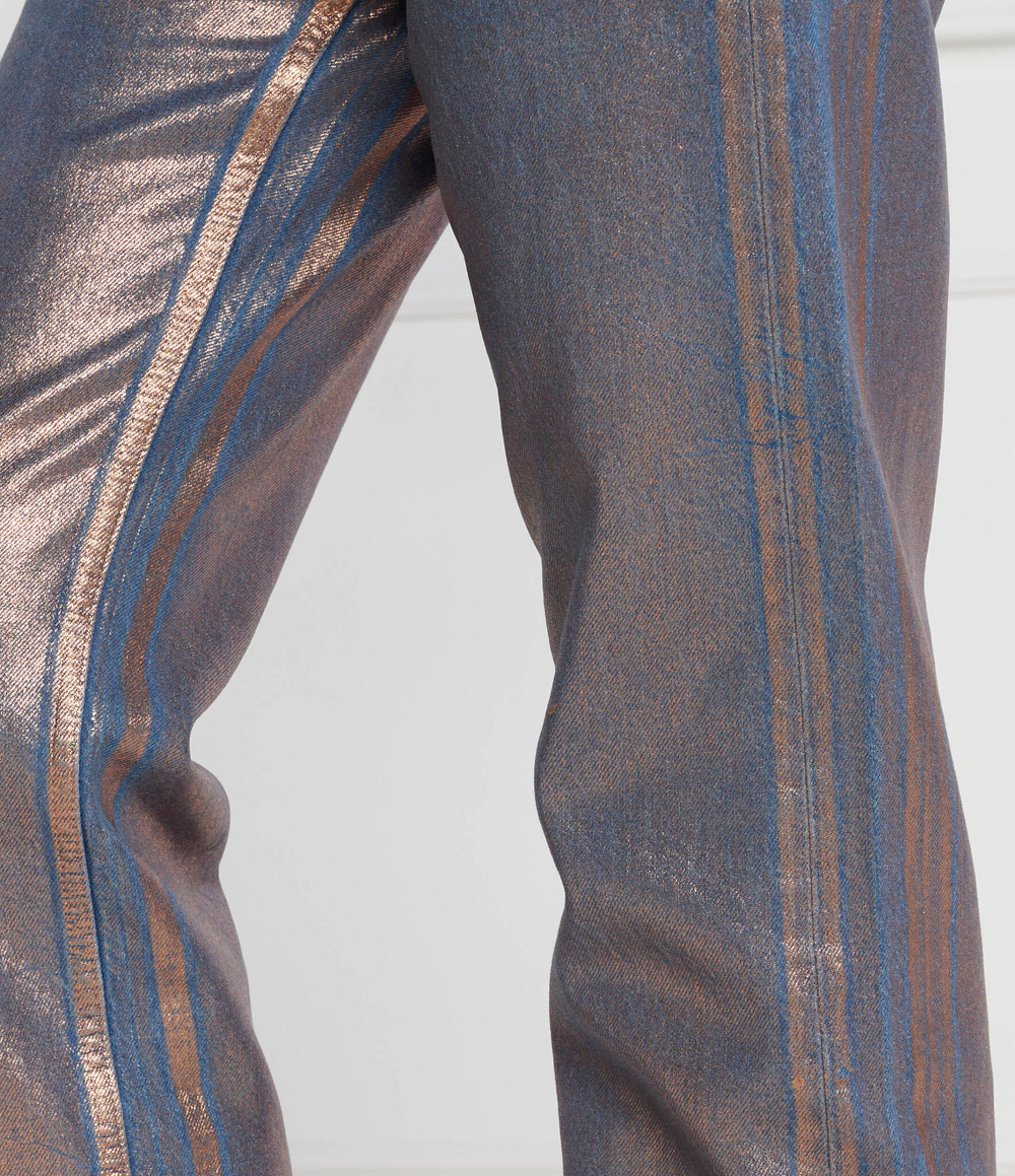 Джинсы HIGH RISE STRAIGHT CALVIN KLEIN JEANS - металлический(J20J222205)