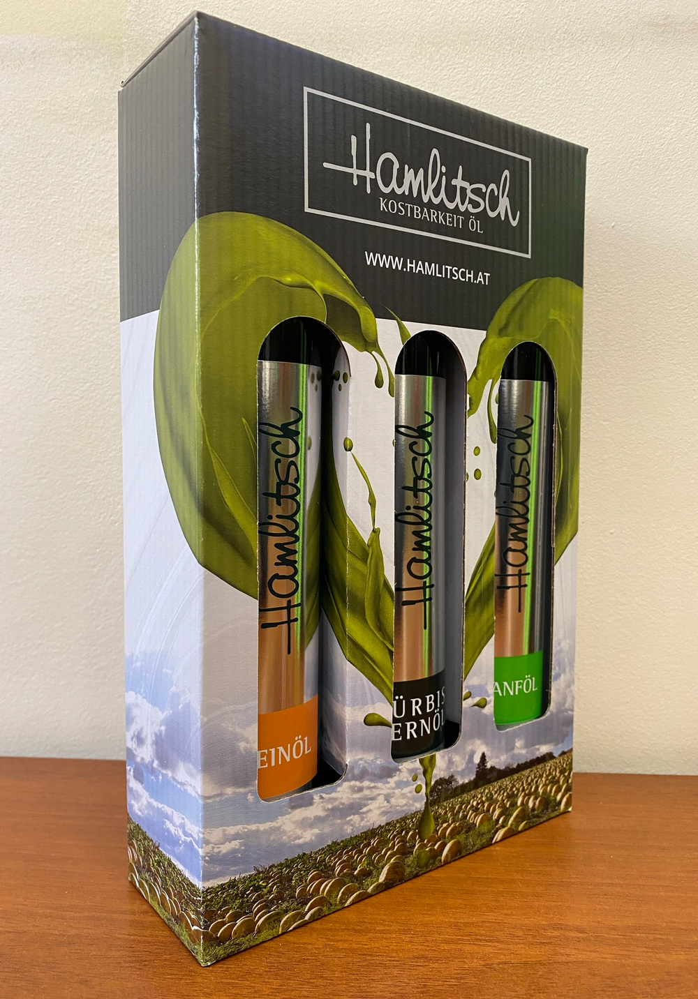 Набор масла Hamlitsch 3*250 мл, Австрия