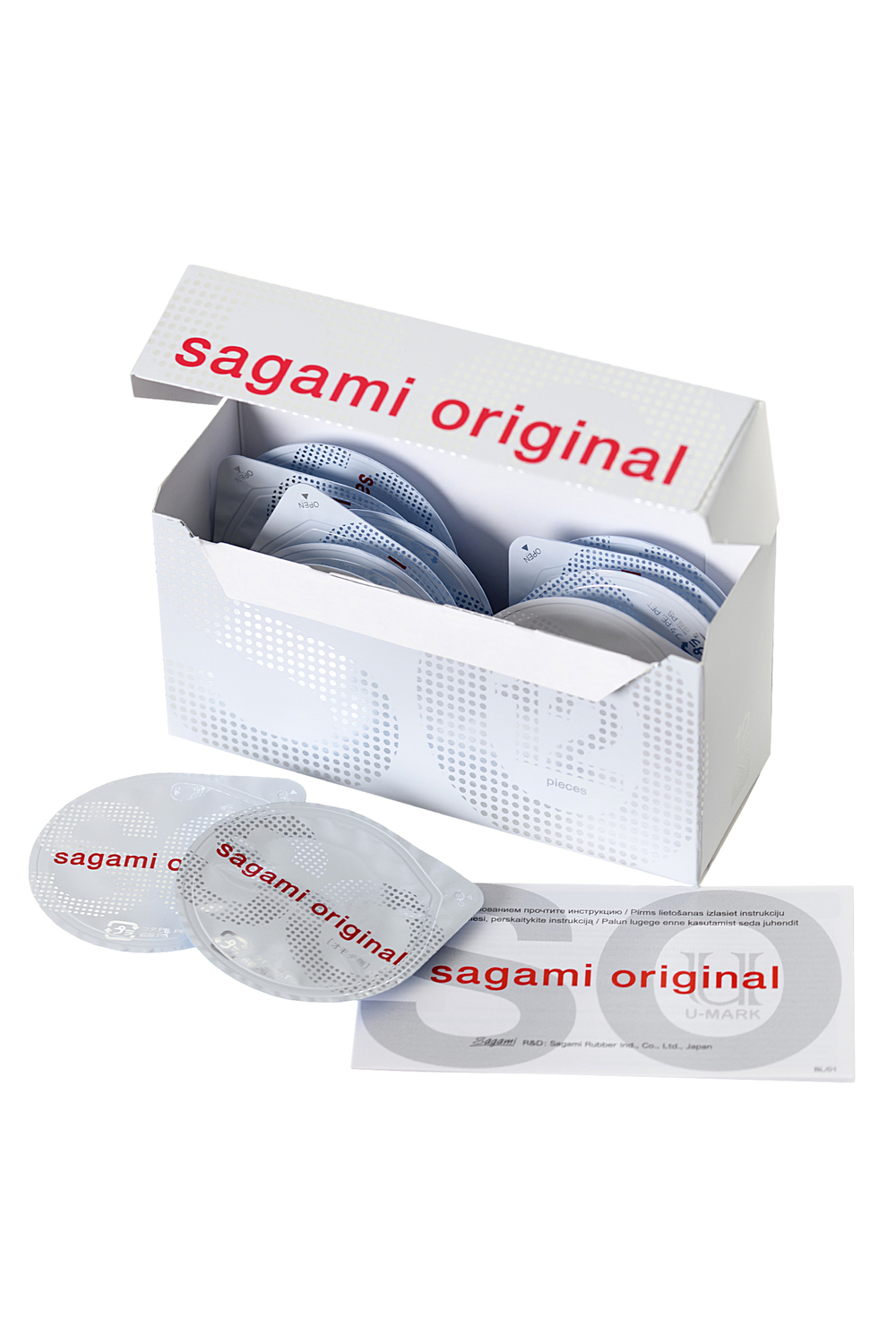 Презервативы полиуретан Sagami Original 0.02 ультратонкие 12 шт