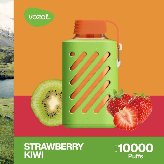 VOZOL GEAR 10000 - Strawberry Kiwi (5% nic)