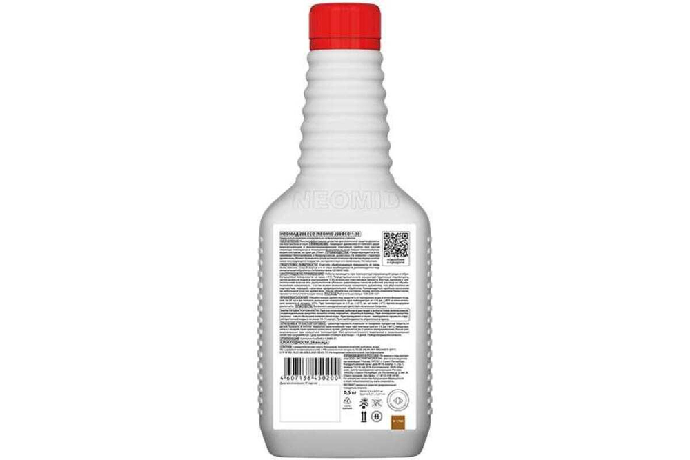 ДЕРЕВОЗАЩИТ.СОСТАВ Д БАНЬ И САУН,КОНЦЕНТРАТ 1:30 НЕОМИД 200 (0,5КГ)