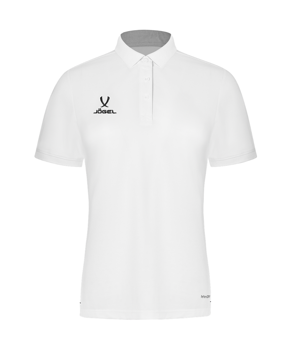 Поло женское JÖGEL PREMIER PerFormDRY CVC Polo W, белый