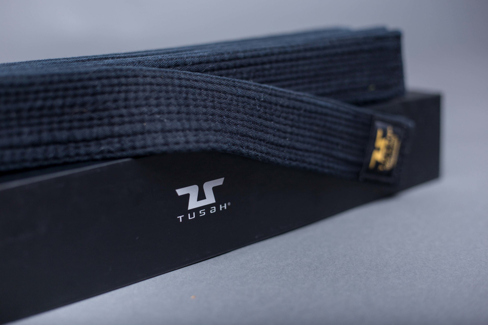 Пояс для тхэквондо Tusah черный Special Edition Black Belt