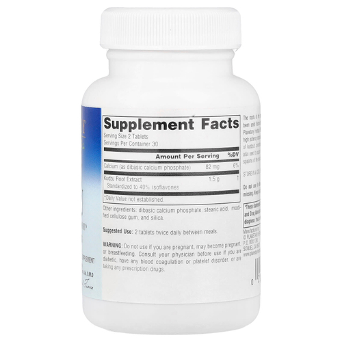 Planetary Herbals, Full Spectrum ™ кудзу, 60 таблеток