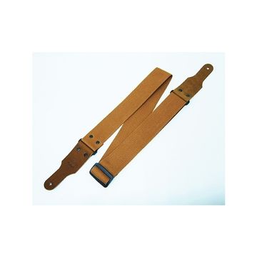 FL00032C Cotton Ремень для гитары, хлопок, коричневый, Fidel