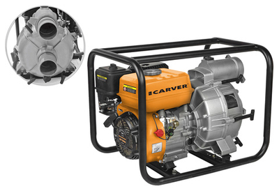 Мотопомпа Carver CGP 5580 D для грязной воды
