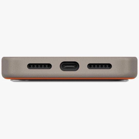 Чехол Uniq Lyden DS MagSafe для iPhone 17 Pro Max Flame Orange/Flint Grey (IP6.9P(2025)-LDSFORGFGRY)