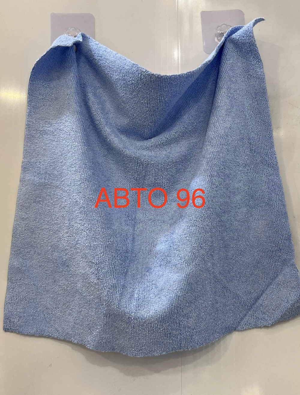 П-03RА / Полотенце из микрофибры для чистки автомобиля, ЭКО (голубой) 40x40 см Оптом