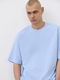Футболка плотная (голубой)