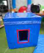 Универсальный звукоизолирующий короб для всех типов батутных насосов