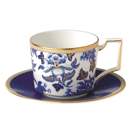 Wedgwood Чашка с гибискусом и блюдцем 250 мл для кофе/чая