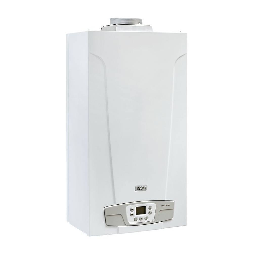 Газовый котел Baxi Eco 4S 24 (24 кВт, двухконтурный, открытая камера сгорания)