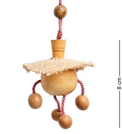 Народные промыслы ДР-520/2 Подвеска деревянная «Капитошка»