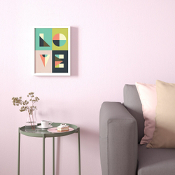 IKEA BILD  (ИКЕА БИЛД)  -  Плакат, Любовь, 30x40 см