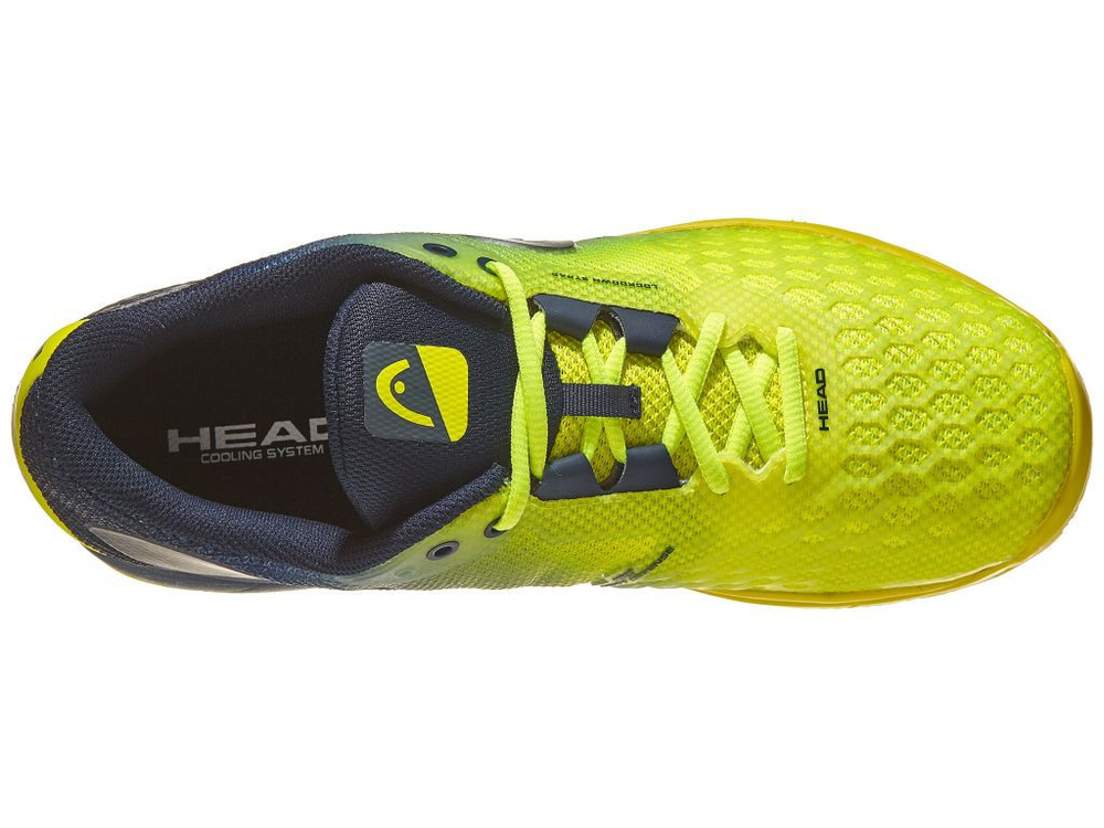 Мужские кроссовки теннисные Head Revolt Pro 3.0 Men - neon yellow/dark blue
