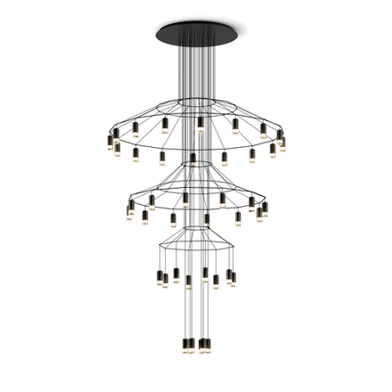 Chandelier  Wireflow 0378 by Vibia