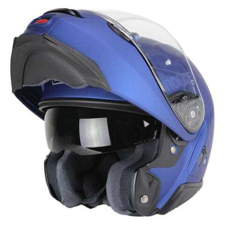 SHOEI ﻿Туристический шлем для мотоцикла модуляр NEOTEC II CANDY синий матовый металлик