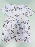 Платье из нежного муслина для малышки