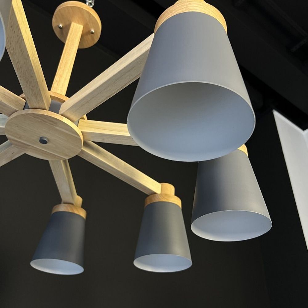 Люстра на штанге Imperiumloft Prop Grey prop01