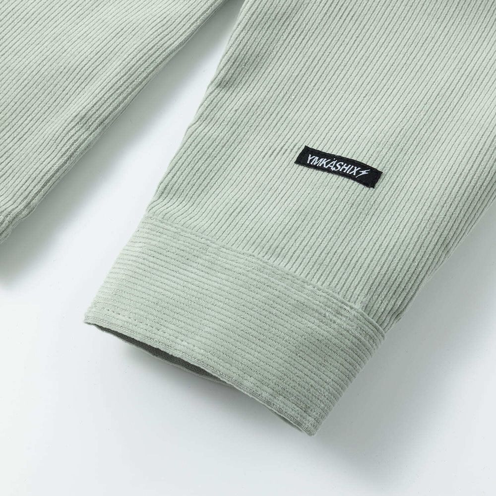 Рубашка Ymkashix Velvet фисташковая