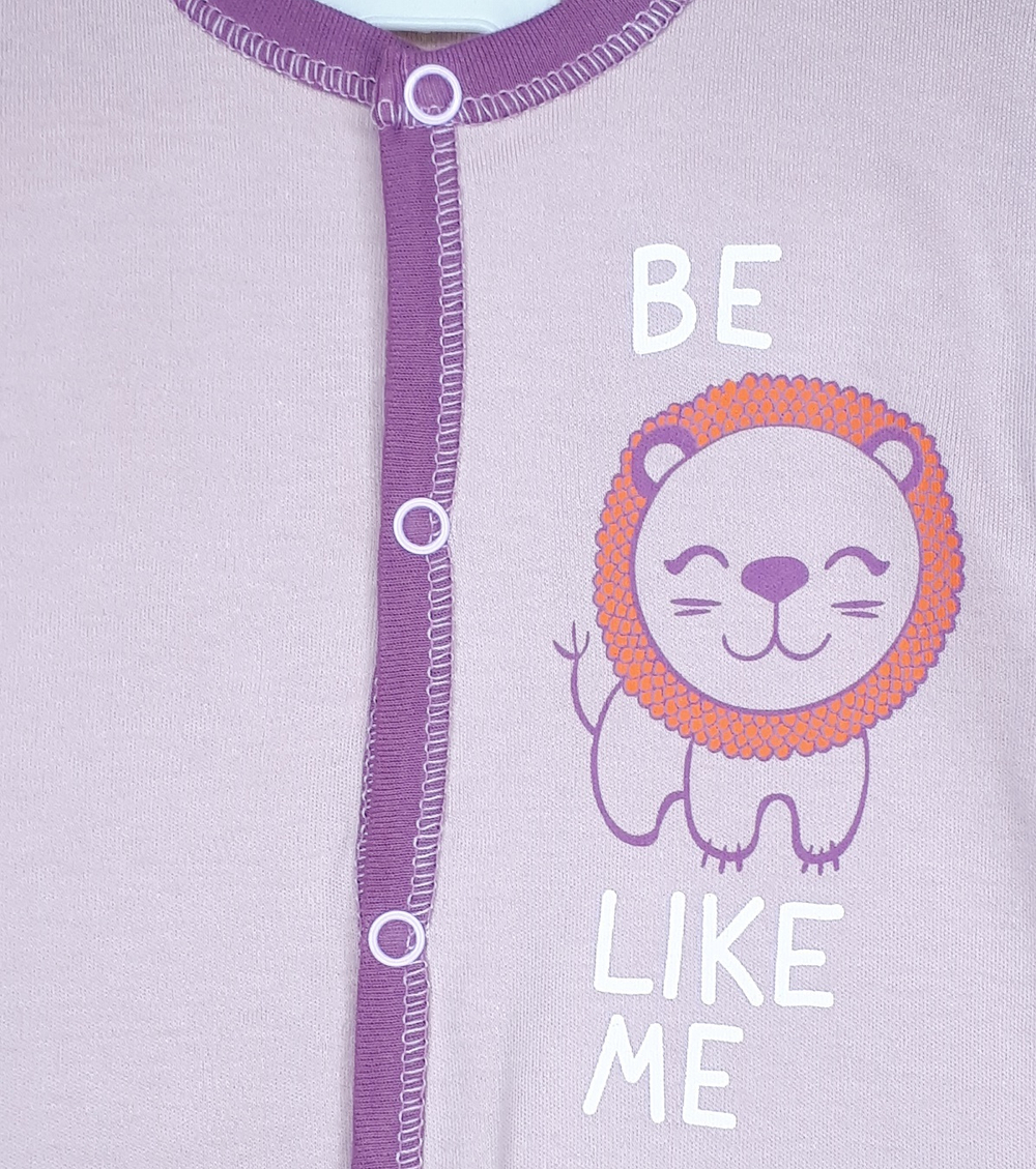 Комбинезон ЛЁВА (сиреневый)