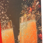 Пакет под бутылку «Изысканный напиток» 11*38*11 см, микс